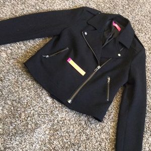 Black zip up jacket